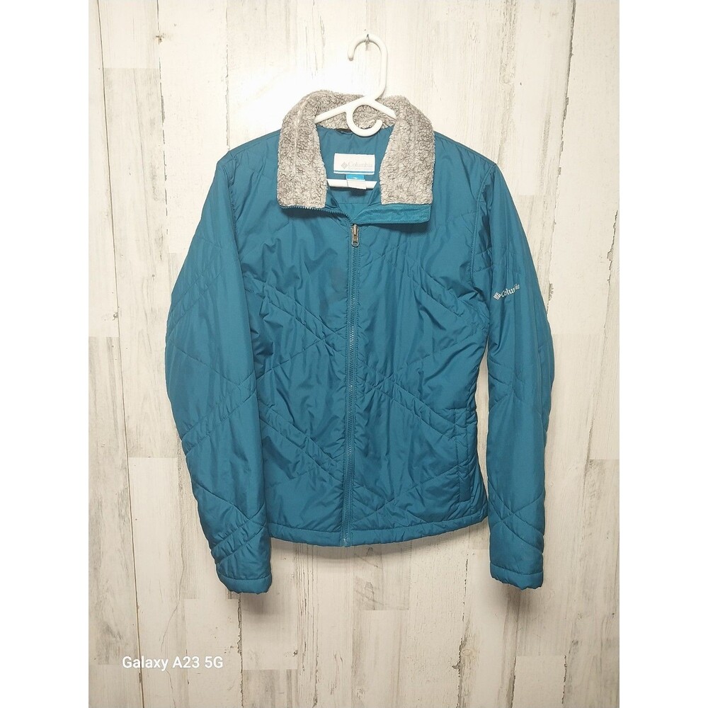 Columbia Jacket Womens Large Full Zip Pockets Lightweight Casual Ladies
